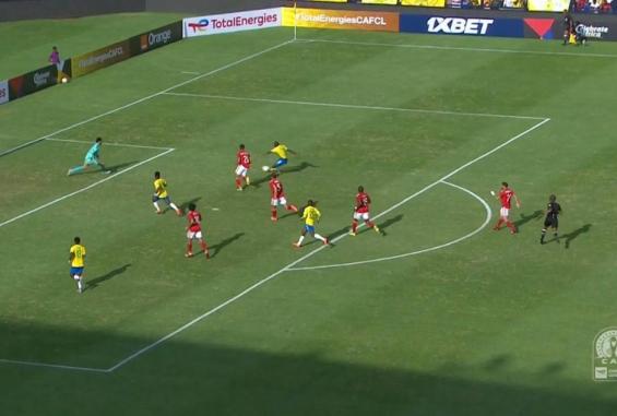 جانب من المباراة