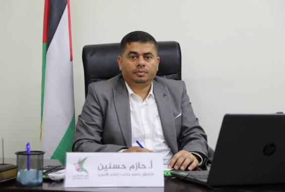 حازم حسنين المتحدث باسم مكتب إعلام الأسرى
