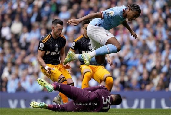 جانب من المباراة