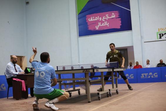 جانب من أحد مباريات البطولة