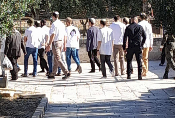 عشرات المستوطنين يقتحمون الأقصى بحماية قوات الاحتلال