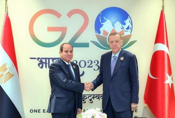 أردوغان: عازمون على تعزيز علاقاتنا الدبلوماسية مع مصر