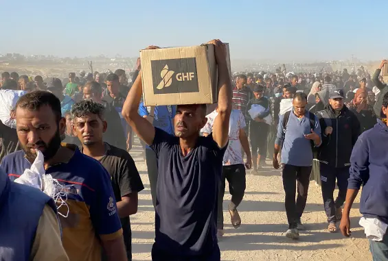 مؤسسة "غزة الإنسانية" شريك للاحتلال في تهجير الفلسطينيين