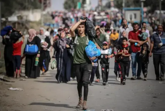 النزوح من غزة