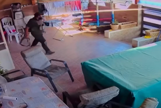 جانب من قتال الشهيد داخل القاعدة