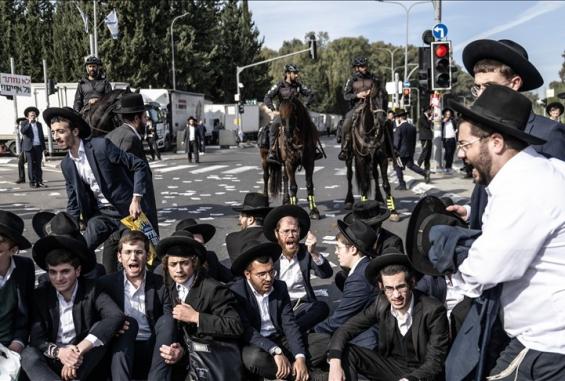 مظاهرات الحريديم