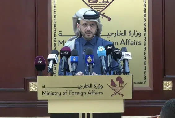 المتحدث باسم وزارة الخارجية القطرية ماجد الأنصاري