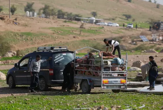 تهجير قسري لآخر عائلات رأس عين العوجا في الضفة الغربية