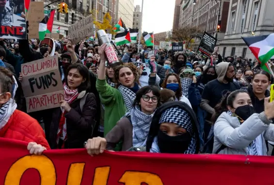 تصاعد التعاطف مع الفلسطينيين داخل الولايات الامريكية