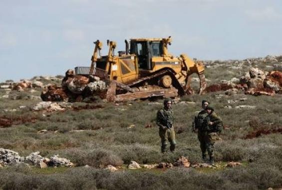 الاحتلال يجرّف أرضاً بالقدس ومستوطنون يسيجون مساحات واسعة في الأغوار  _أرشيفية_
