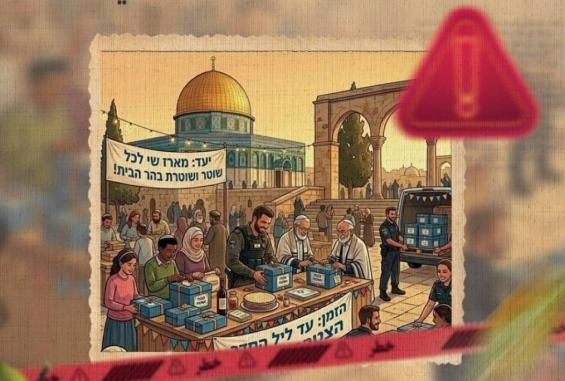 جماعات "الهيكل" توظف الذكاء الاصطناعي للتحريض على اقتحام الأقصى في "الفصح العبري"