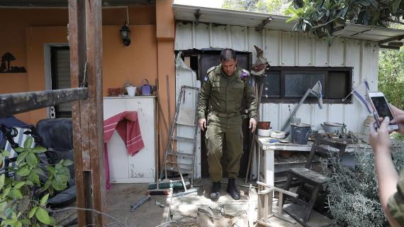 دمار في المستوطنات الإسرائيلية المحاذية لقطاع غزة