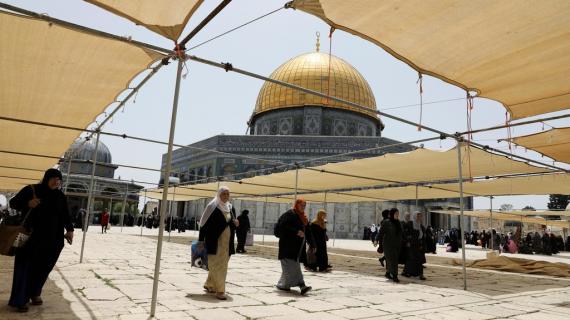 استعدادات على قدم وساق في المسجد الأقصى لاستقبال شهر رمضان