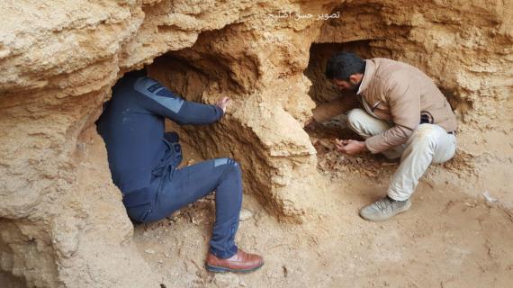 العثور على مقبرة جماعية أثرية في بيت حانون شمال قطاع غزة