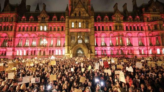 مظاهرات حاشدة في بريطانيا رفضا لدعوة ترامب لزيارة لندن