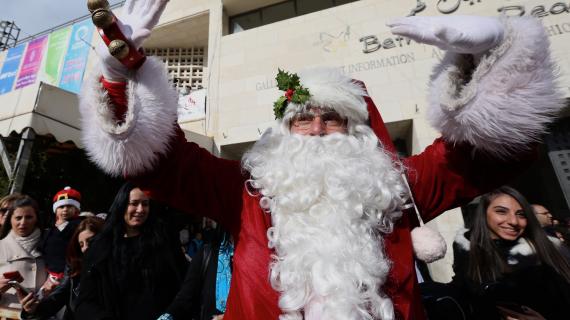 احتفالات عيد الميلاد للطوائف المسيحية في بيت لحم