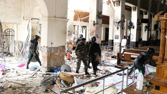 مقتل وإصابة المئات في سلسلة هجمات في سريلانكا