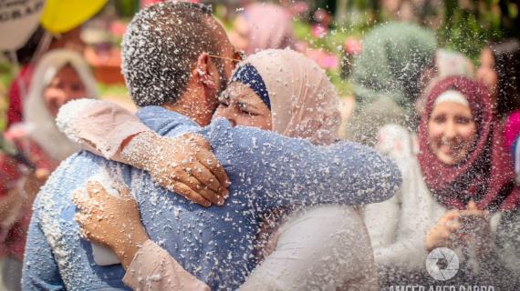 فرحة الناجحين بالثانوية العامة لحظة تلقي النتائج في القدس المحتلة