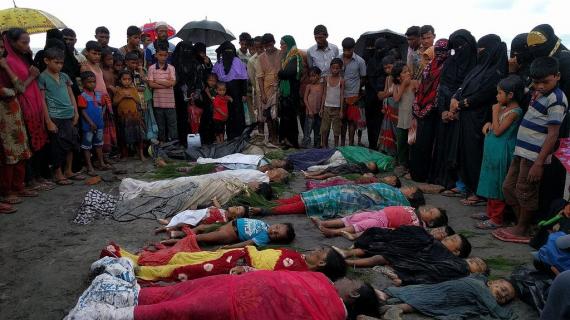 عدد من مسلمي الروهينغا قضوا غرقاً خلال فرارهم من جرائم جيش ميانمار