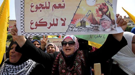 فعاليات متواصلة في غزة دعما لإضراب الأسرى في سجون الاحتلال