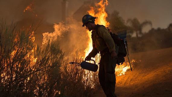 حرائق في ولاية ‫‏كاليفورنيا‬ الأمريكية
