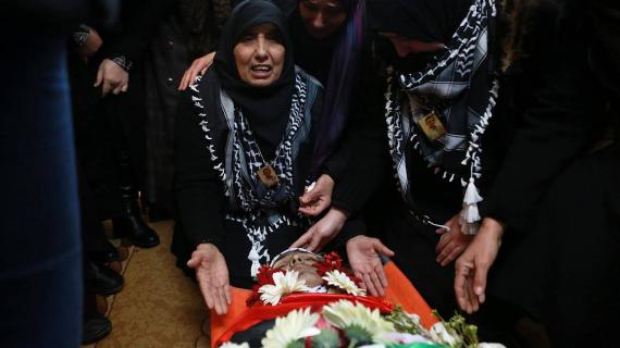 تشييع جثمان الشهيد محمد زيدان غرب القدس