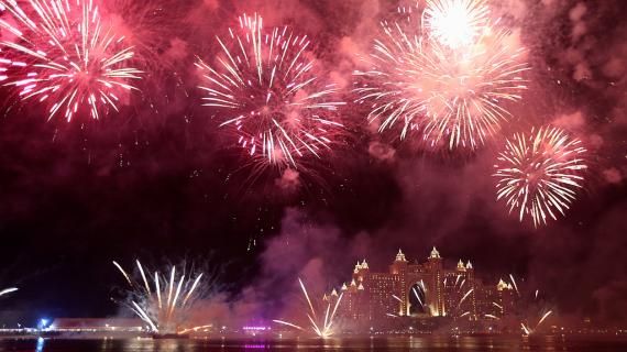 دبي حرقت نصف مليار دولار في احتفالات رأس السنة