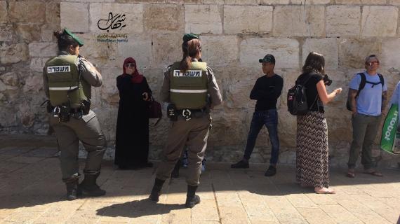 تشديدات امنية للاحتلال في باب الخليل والقدس القديمة