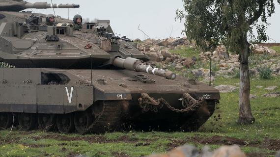 جيش الاحتلال الإسرائيلي يجري تدريبات عسكرية في الجولان المحتل