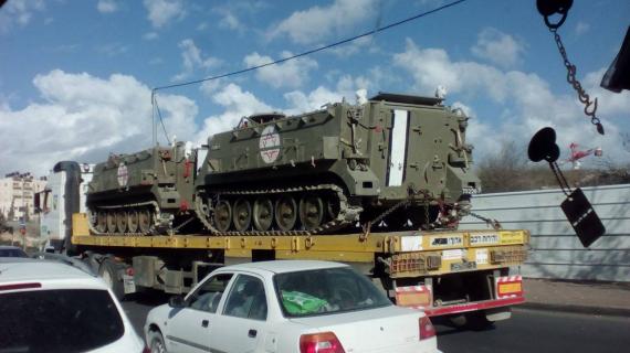 الاحتلال يواصل نقل آليات عسكرية من الأغوار الفلسطينية باتجاه الشمال