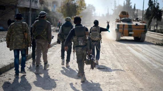 الجيش السوري الحري يتقدم في معارك مدينة الباب السورية