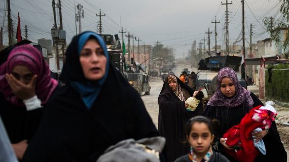 معركة الموصل تهجر 62 ألف شخصا منذ انطلاقها