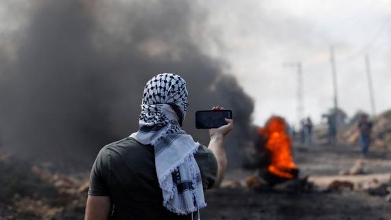 قوات الاحتلال تقمع مسيرة كفر قدوم الاسبوعية