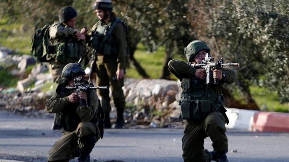 مواجهات بين الشبان الفلسطينيين وقوات الاحتلال في بلدة تقوع ببيت لحم