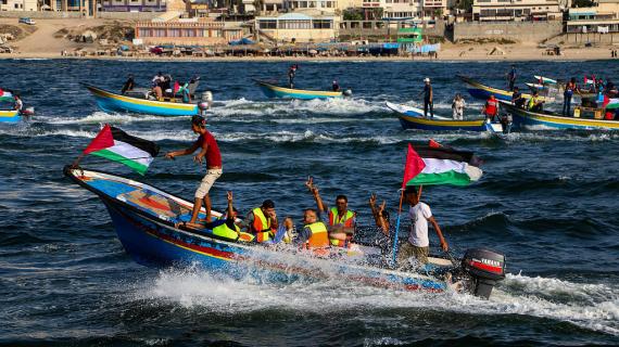 المسير البحري السادس من كسر الحصار عن غزة