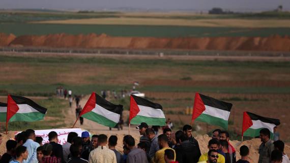 تجهيزات جارية لمسيرات العودة الكبرى