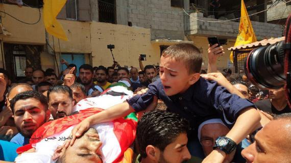 وداع ضابط الاسعاف الشهيد محمد الجديلي