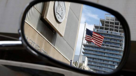 وضع اللمسات الأخيرة على مبنى السفارة الأمريكية في القدس