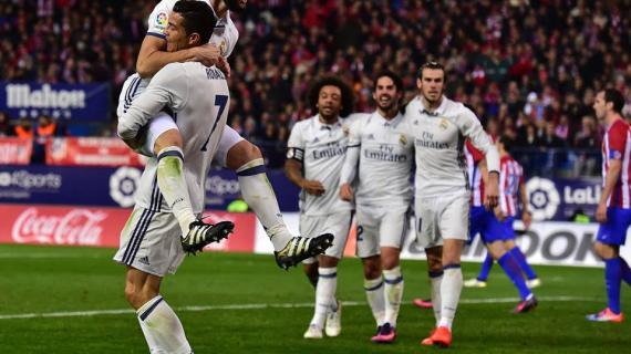 صور "ديربي" مدريد الذي انتهى ملكيا بثلاثية رونالدو