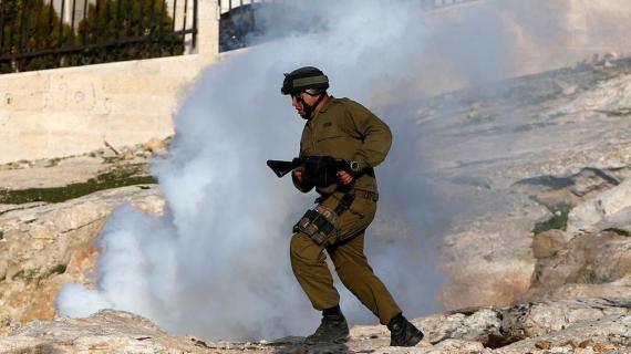 مواجهات مع قوات الاحتلال في بلدة تقوع ببيت لحم