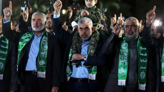 حماس تنظم حفل تأبين للشهيد مازن فقهاء في غزة