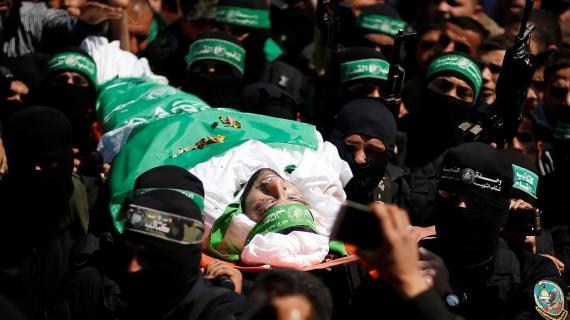 من مراسم تشييع جثمان الشهيد القائد #مازن_فقهاء في مدينة غزة ظهر اليوم .