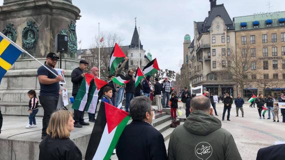 مظاهرات في عدة مدن أوروبية دعما لمسيرة العودة الكبرى في غزة
