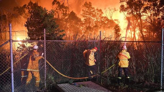 حرائق عنيفة في استراليا