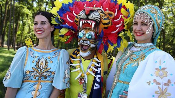 أغرب أزياء المشجعين في مونديال روسيا 2018