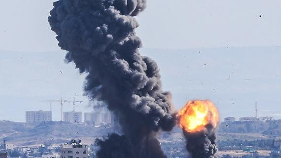 طائرات الاحتلال تشن سلسة غارات على قطاع غزة