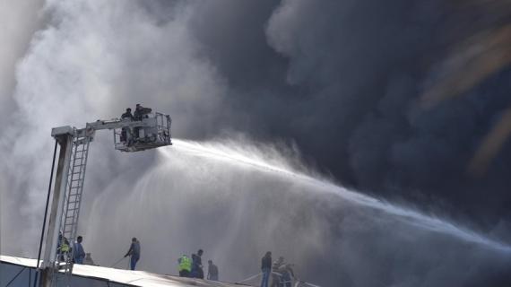 #شاهد اندلاع حريق في "دار الأوبرا" بالكويت