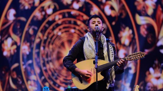 عرض غنائي للفنان حمزة نمرة ضمن فعاليات مهرجان "وين ع رام الله"