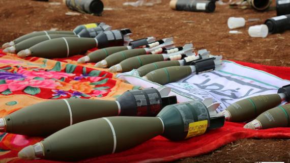 الجيش الحر يقصف تجمعات ميليشيا "ي ب د" بريف حلب الشمالي