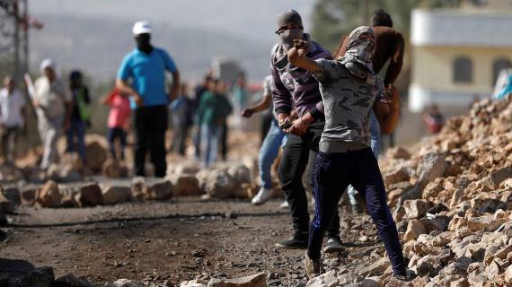 المواجهات التي اندلعت في بلدة كفر قدوم شرق قلقيلية